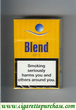 Blend No1 cigarettes Sweden